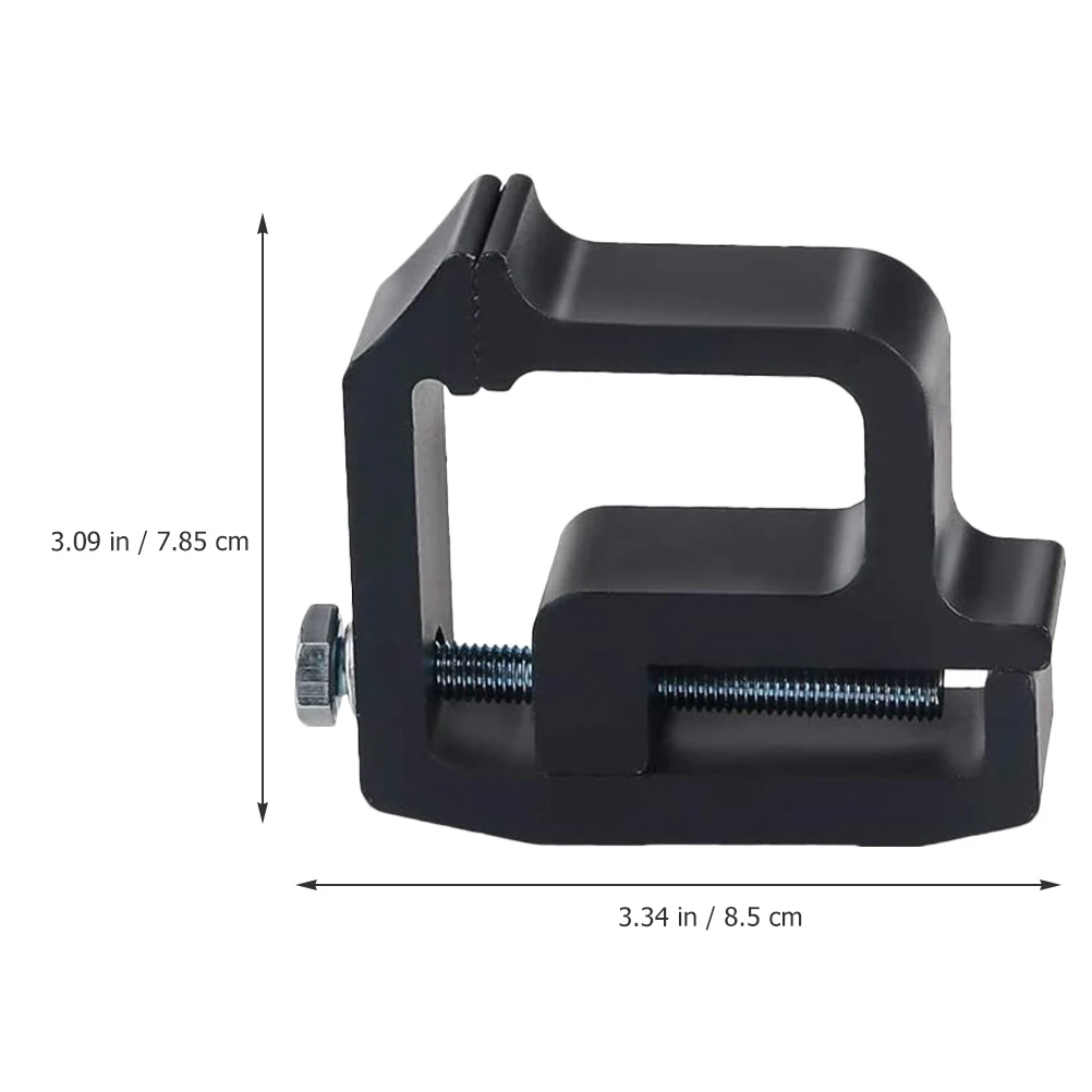 4 個トラック取付クランプブラッククランプトラックキャップ屋根クリップ簡単インストール耐久性のある高強度