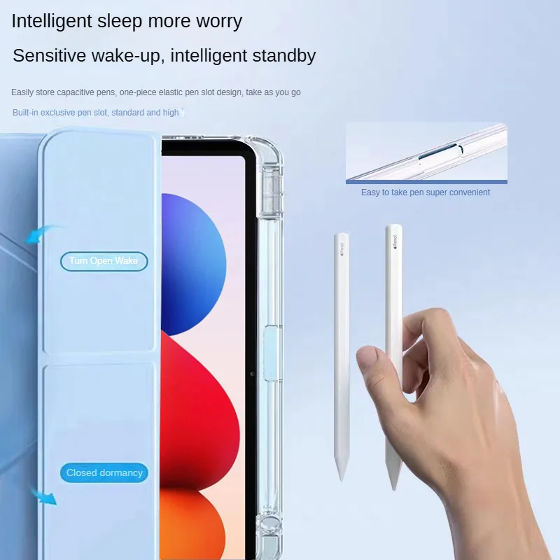 

For Xiaomi Redmi Pad 2 Pro Case 2025 12.1 inch Magnetic Fold Stand Funda Coque Tablet Redmi Pad 2 Pro 12.1" With Pen Slot Cover