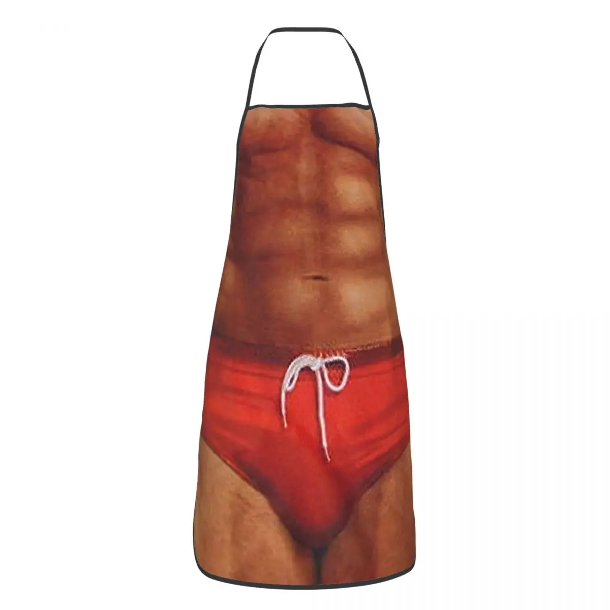 Macho Muscle Sexy Funny Aprons Men Women Adult Unisex Kitchen Chef Bib Tablier Cuisine Cooking Baking Painting