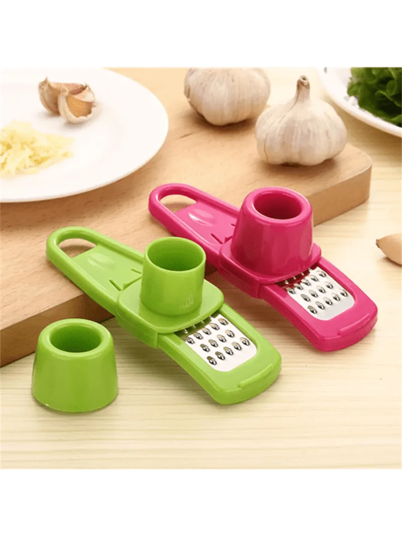 1/3/5pcs Stainless Steel Garlic Press Multi-functional Garlic Mincer  Garlic Crusher Garlic Chopper Squeezer Easy Clean Gadgets