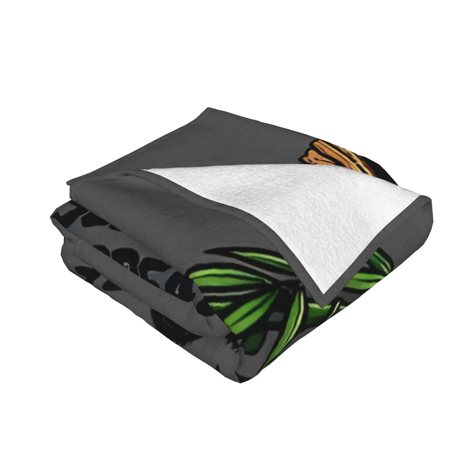 1PC Eat Sleep Repeat Chill Panda Panda home room decorations Winter Blankets for Adults Bedding Home Interior Sofa Knee