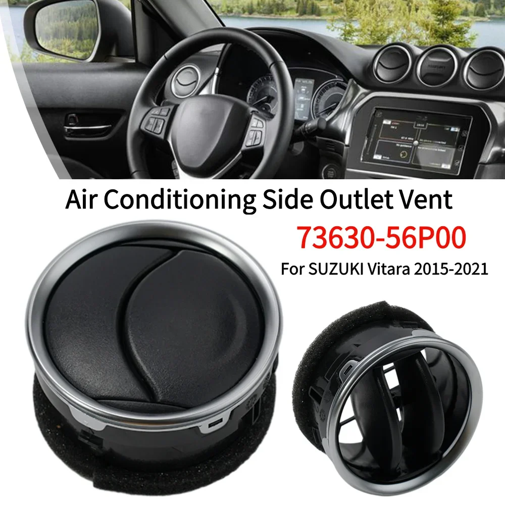 

Left Right Side Dashboard- A/C Air Vent Outlet Grille Direct For SUZUKI Vitara 2015-2021 Air Conditioning Side Outlet Vent-