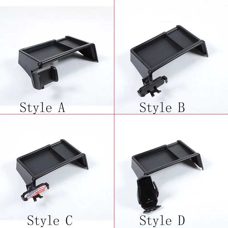 For Toyota GR Supra A90 2019-2025 Car Central Screen Rear Phone Holder Storage Box Phone Holder Tray Car Accessories