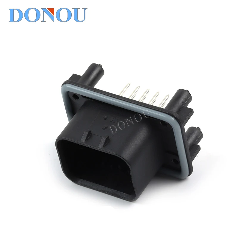 14-Core Straight Pin Holder 776262-1 New Energy Connector ECU Controller Waterproof PCB Welding for Automotive Industry