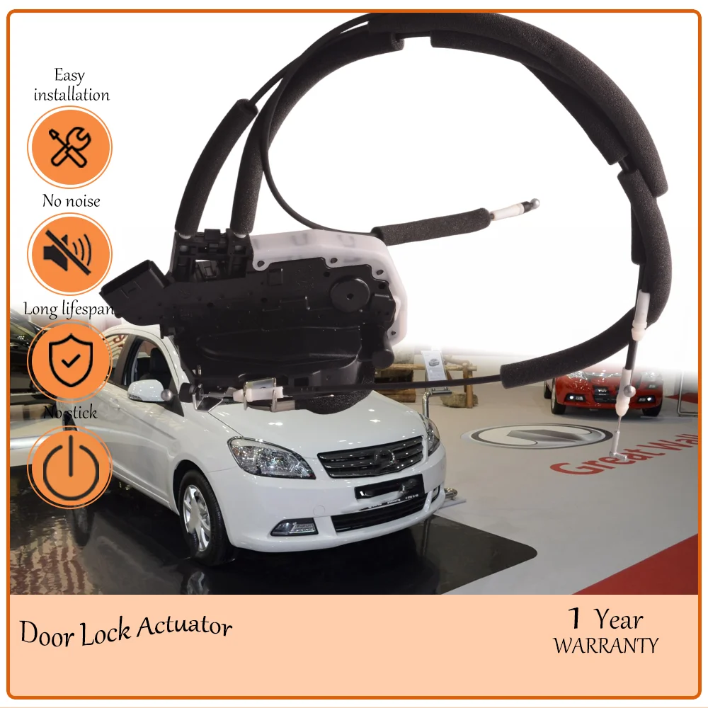 Rust-Sealed Automobile Rear left Door Lock Body Dimension-Matched GWM Great Wall Voleex C30 oem 6205110XJ08XA,6105120XJ08XA