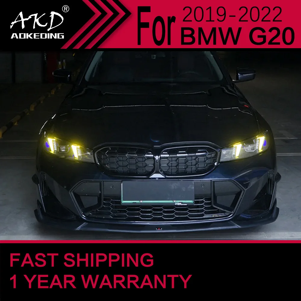 

AKD Car Lights for BMW G20 G28 LED Headlight 2019-2022 Head Lamp Drl Projector Lens Automotive Accessories