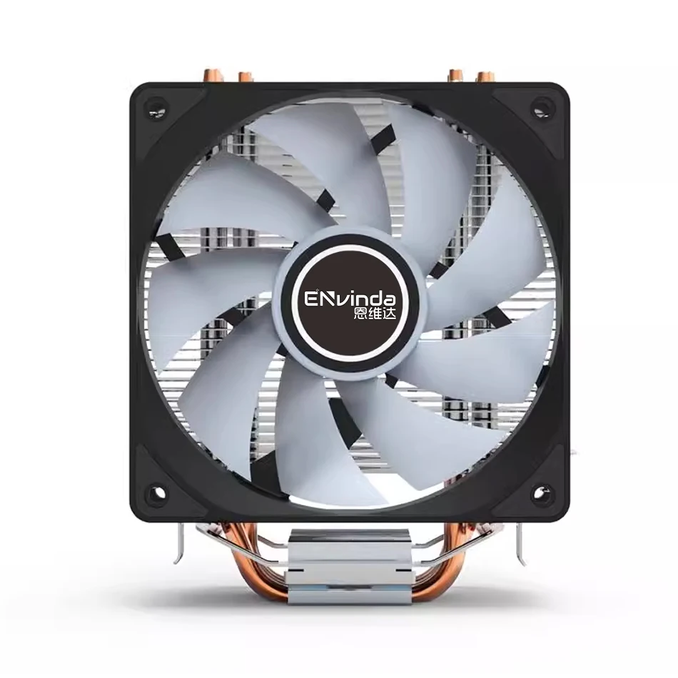 ENVINDA CPU Cooler 4 Heat Pipes PC Radiator Cooling 3PIN/4PIN PWM Silent Rgb Fan For Intel 2011 1150 1155 1156 1366 image 4