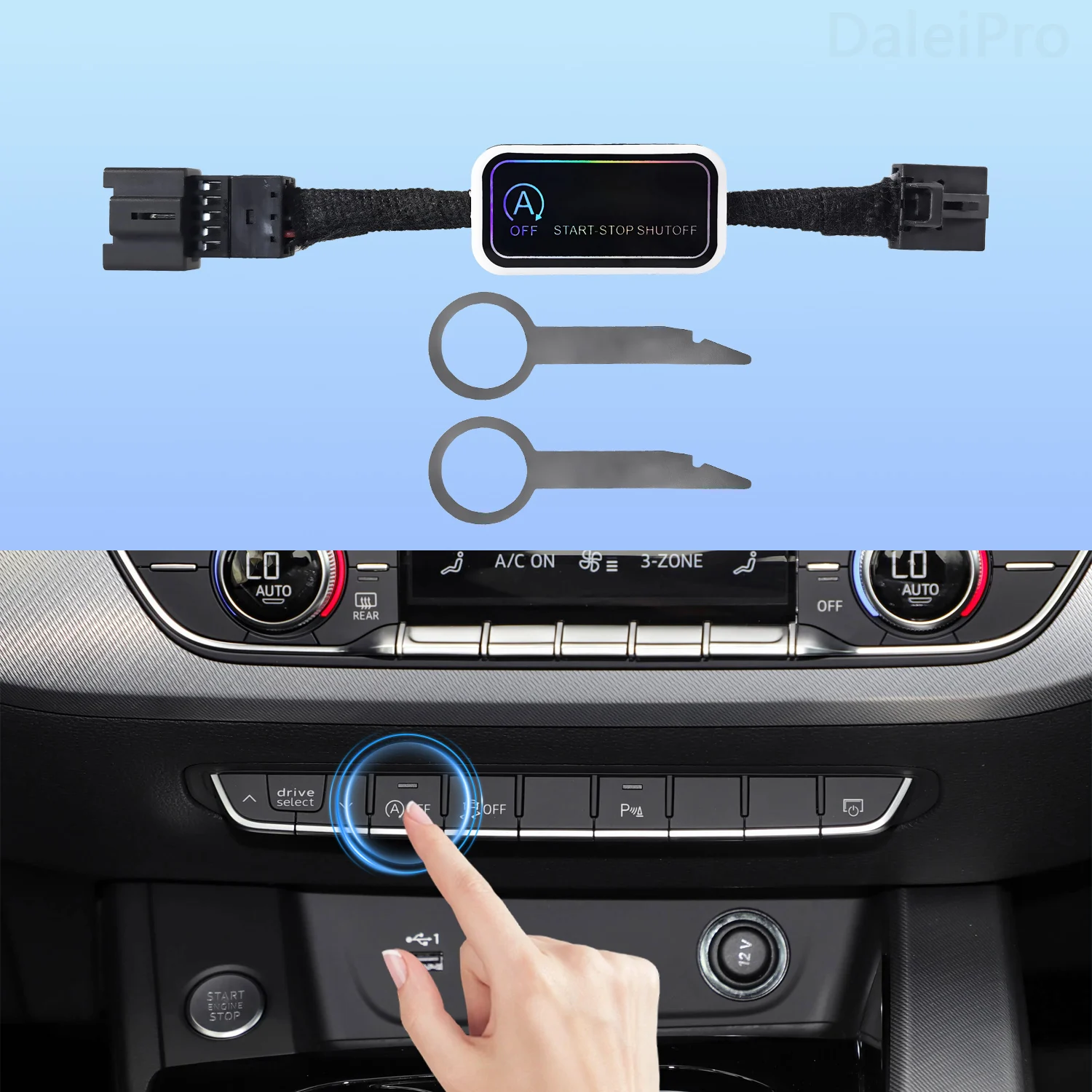 Auto Start Stop Disabler For Audi A5 2017-2023 2024 Car Automatic Stop Start Engine System Off Device Control Sensor Plug Stop
