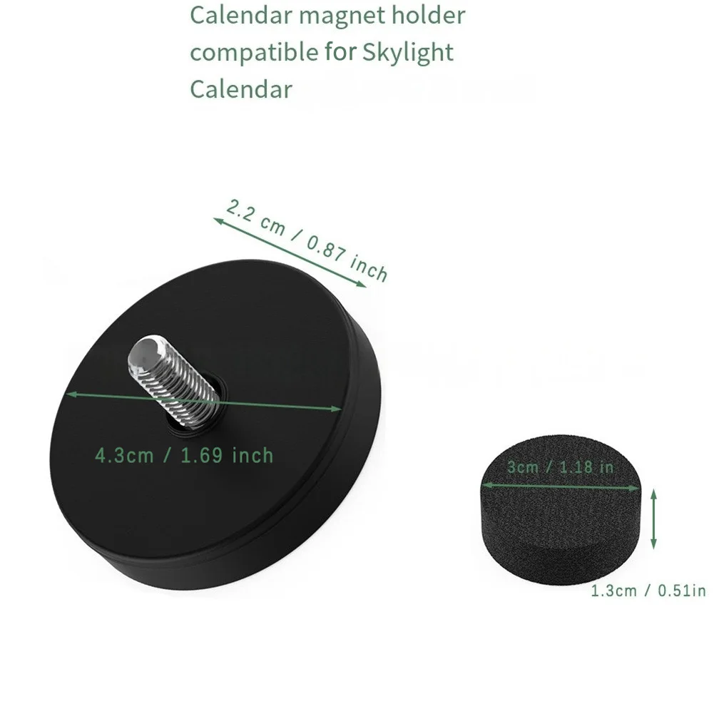 Magnetic Calendar Holder Magnetic Refrigerator Stand 15 Inch Easy Installation Fridge Stand Decor Complement Easy Installation