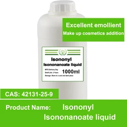Supply Isononyl Isononanoate Liquid Silk Oil Cosmetics Grade Cosmetics Skin Care Products Add 100ml-1000ml Ncenasil ININ