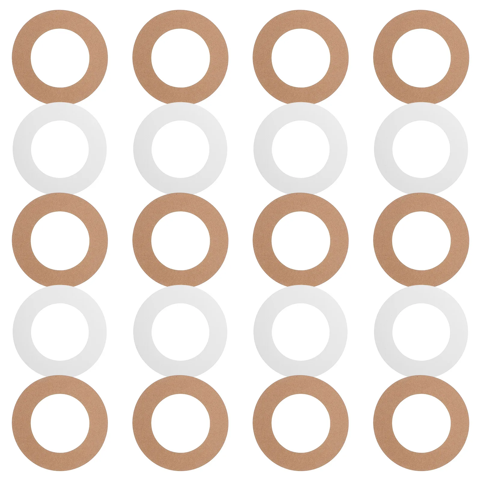 

20pcs Hair Removal Wax Machine Anti-fouling Pads Protective Mats Paper Collars Rings Cleaner Healthier Serrated Design Prevent