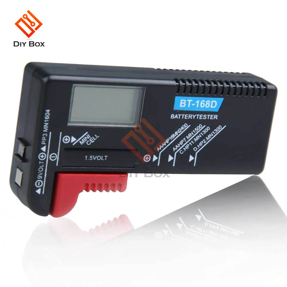 BT-168 PRO Digital Battery Capacity Tester for 18650 14500 Lithum 9V 3.7V 1.5V Cell C D Batteries Tester M05 20 Dropship