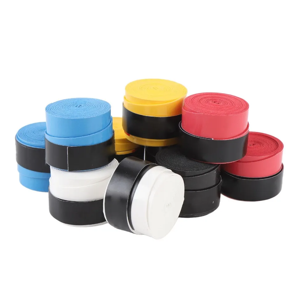 10pcs 110cm Length Racket Grip Tape Super Absorbent PU Material Overgrip Tape High Performance Sports Grip Tape For Sports
