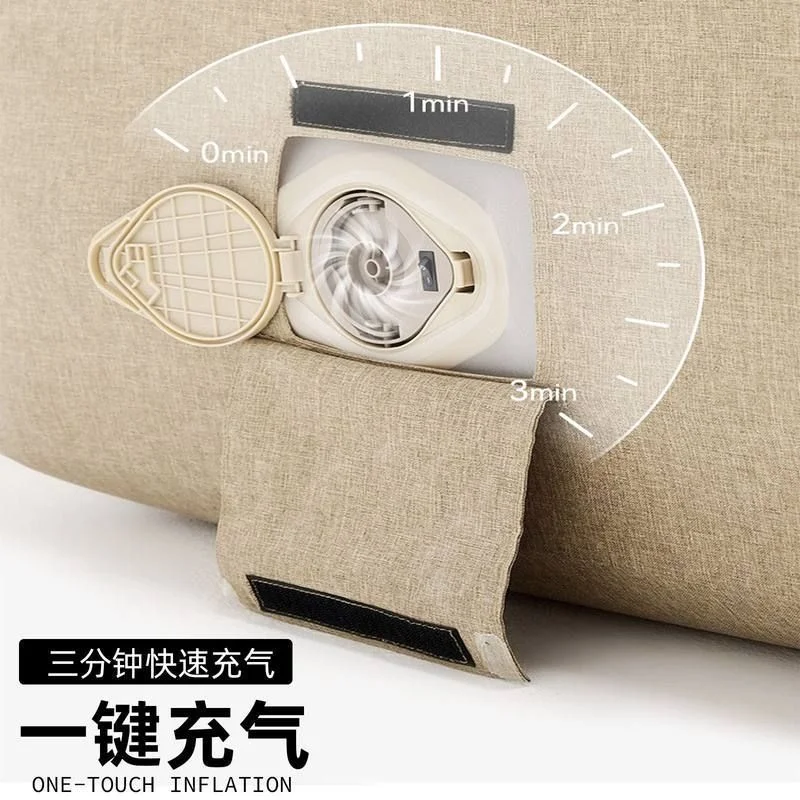 مجموعة أريكة هوائية قابلة للنفخ للأثاث 2-3 أشخاص تستخدم أريكة مناسبة للأريكة القابلة للنفخ في الهواء الطلق