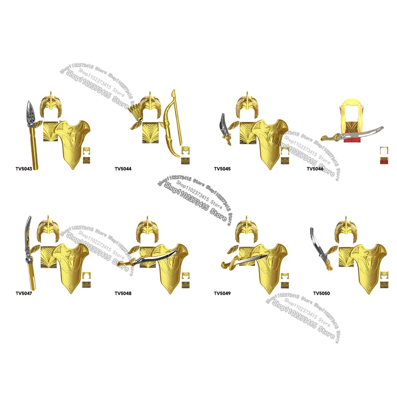 Anime TV6406 Building Blocks Mini action dolls assemble Gift Model Dolls Birthday Gift TV5043 5044 5045 5046 5047 5048 5049 5050