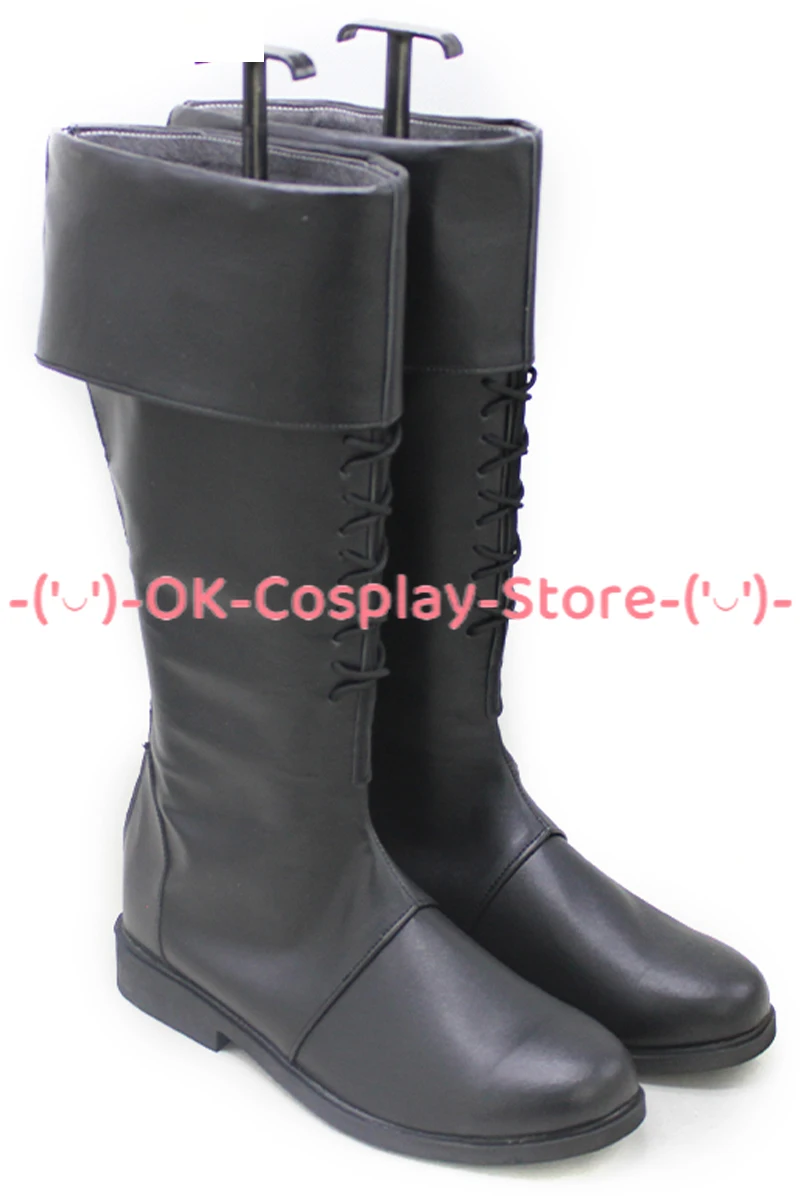 Hakase Fuyuki Cosplay Shoes Vtuber Cosplay Props PU Leather Shoes Halloween Carnival Boots Custom Made