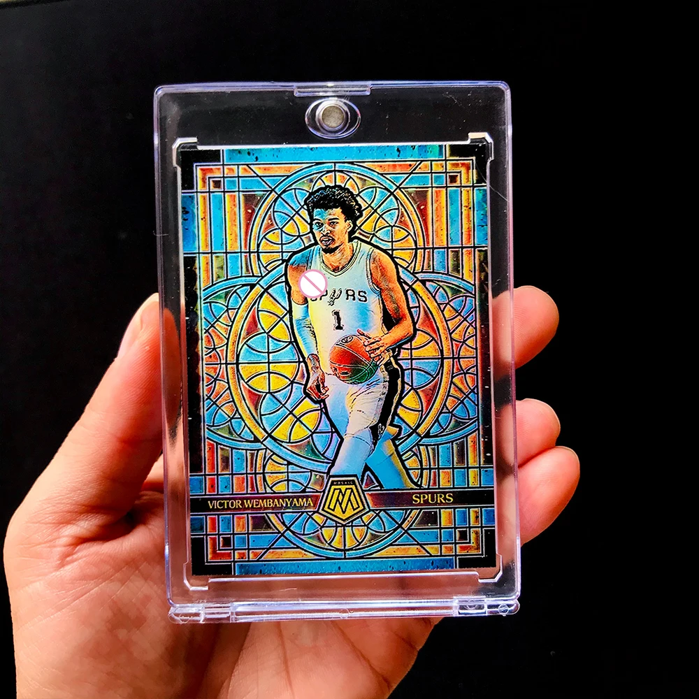 ПАННИ DIY домашняя мозаика церковная Уembanyama Дончич Карри Джеймс Рождественский подарок на день рождения баскетбольная торговля преломляющая карточка кирпич