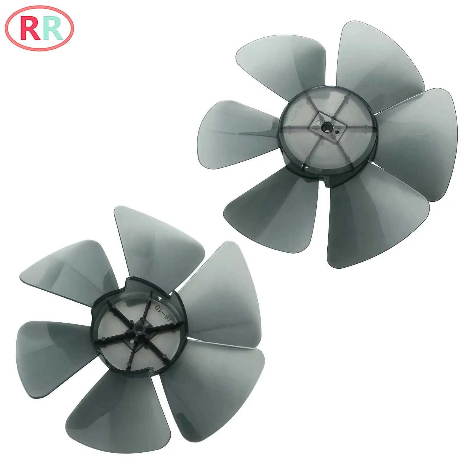 

Household Silent Fan Blades 5/6/15leaves Plastic Silence Impellor with Nut Cover Replacement for Stand/Table Fanner Accessories