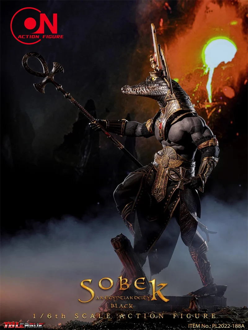 TBL PL2022-188 1/6 Antico Dei Egiziani Sobek Figura Modello 12 ''Soldato Action Doll Set Completo Giocattolo Da Collezione In Magazzino