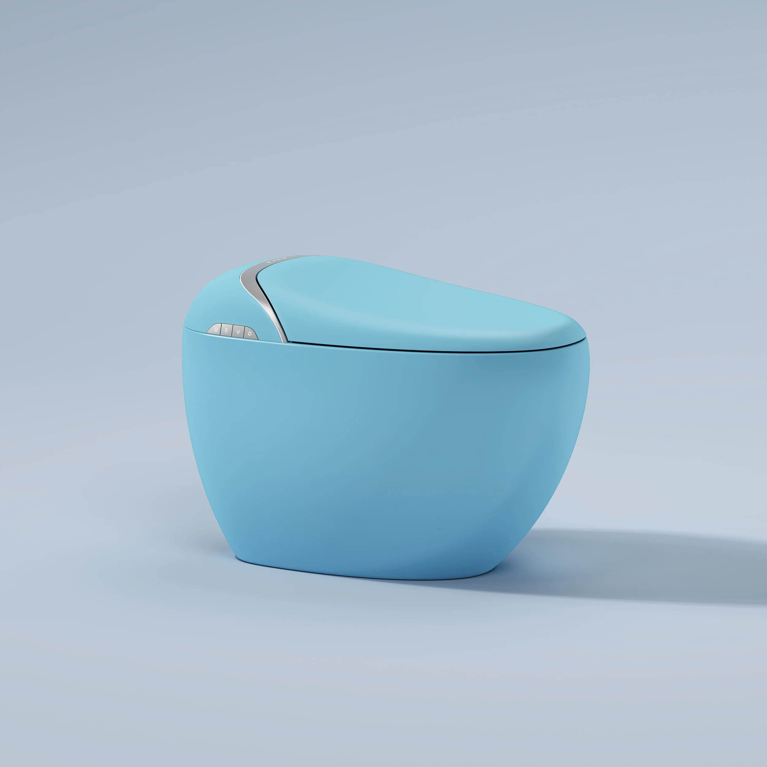 Fully Automatic Waterproof Smart Bidet Toilet Intelligent Commode Bathroom Washdown Smart Toilets With Powerful Flush