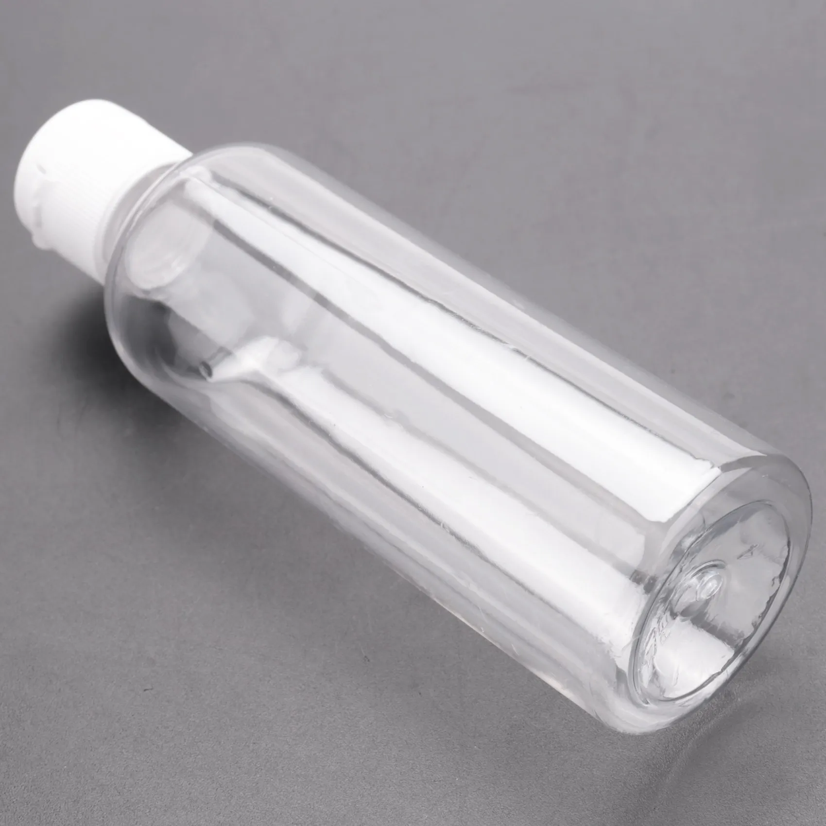 化粧品用プラスチック容器,透明フリップボトル,トラベルシャンプーローション,4x100ml