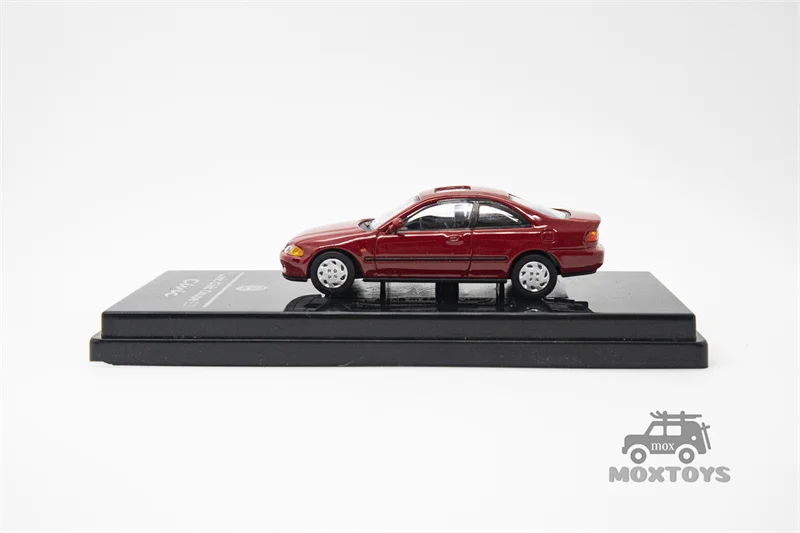 Para64 1:64 1995 Civic Coupe EJ1 Milano Red Diecast Model Car