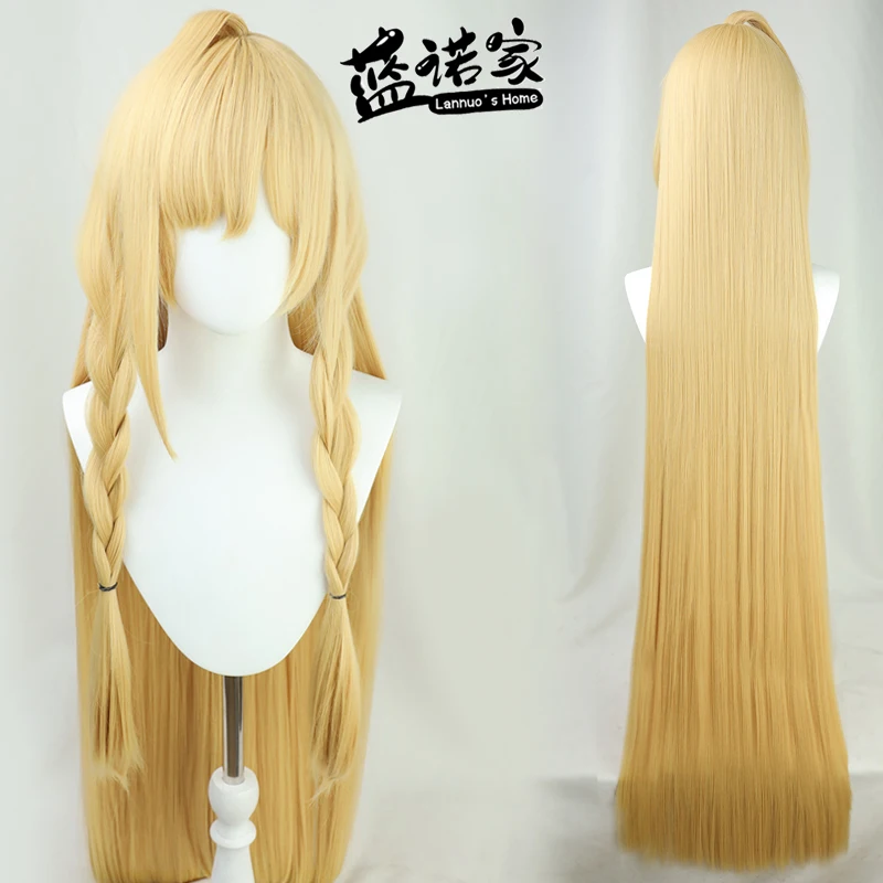 

Anime Arknights Glammer Cos Cosplay Wig Halloween Carnival Party Props Synthetic Hair Heat Resistant Fiber + Wig Cap