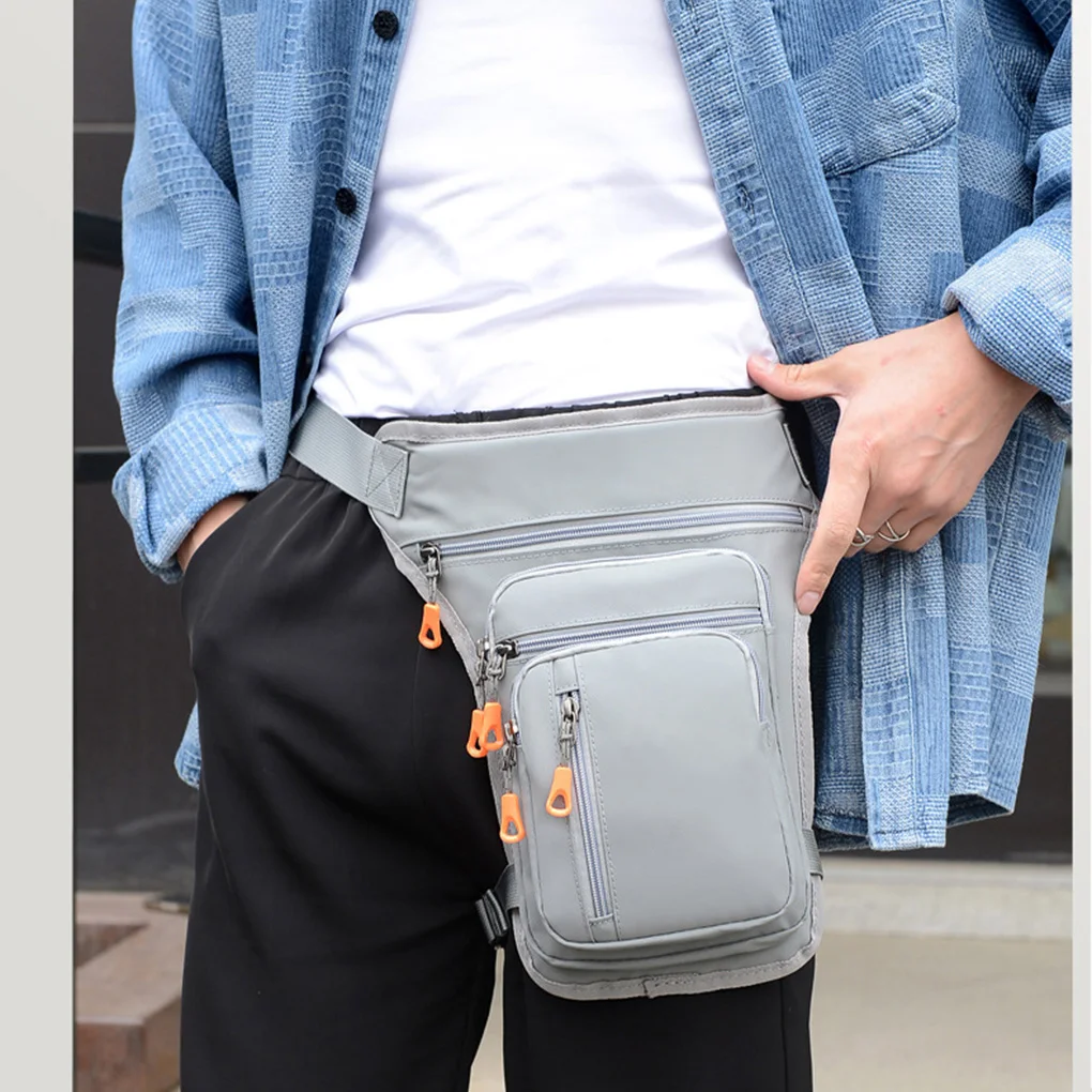 Tas Pinggang Pria Anti Air, Tas Selempang Pinggang Fashion, Tas Selempang Motor, Tas Penyimpanan Outdoor untuk Hiking