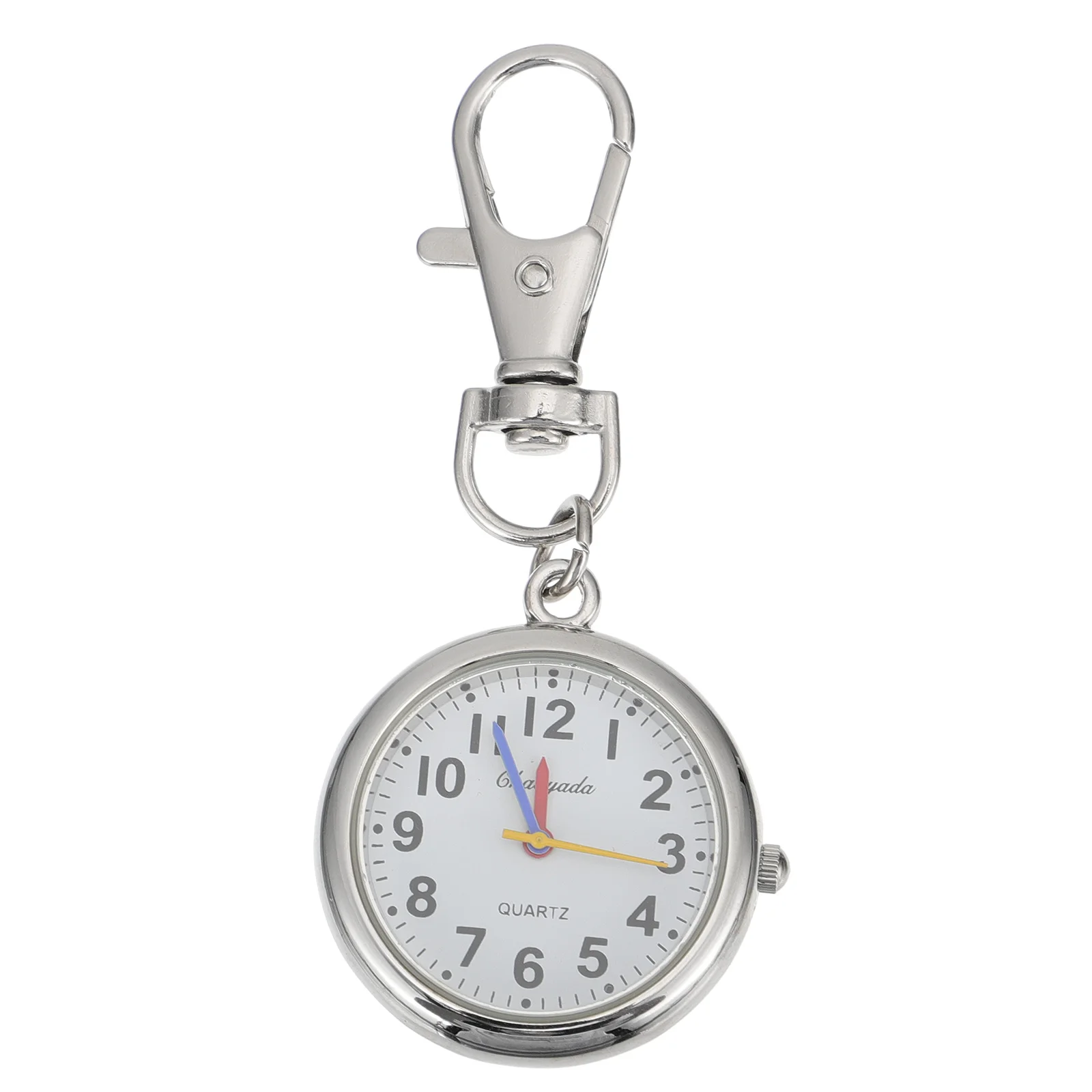 1Pcs Alloy Digital Watch for Kids with Large Display Portable Pocket Watch Child Learning Time Tool Design