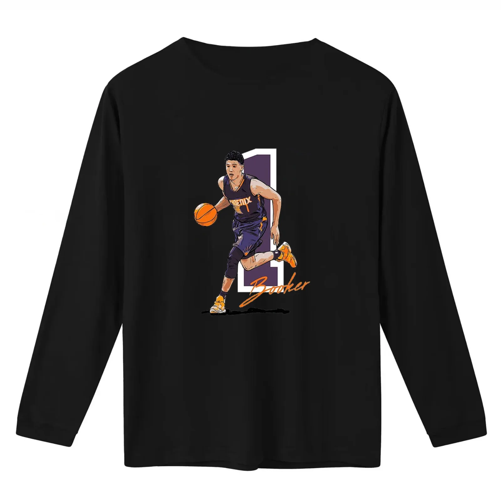 2 devin booker T-Shirt Summer Casual Cotton Tee Oversized Streetwear Tops Vintage Graphic Print Loose Fit Short Sleeve