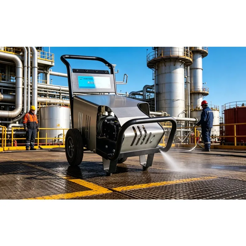 New 15HP 3625psi High Horsepower Metal Pneumatic Cleaning Machine For Oil Platform Equipment Dirt Removal