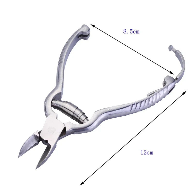 

1PC New Stainless Steel Nail Clipper Cuticle Scissor Plier Manicure Tool Professional Fingernail Toenail Cuticle Nipper Trimming