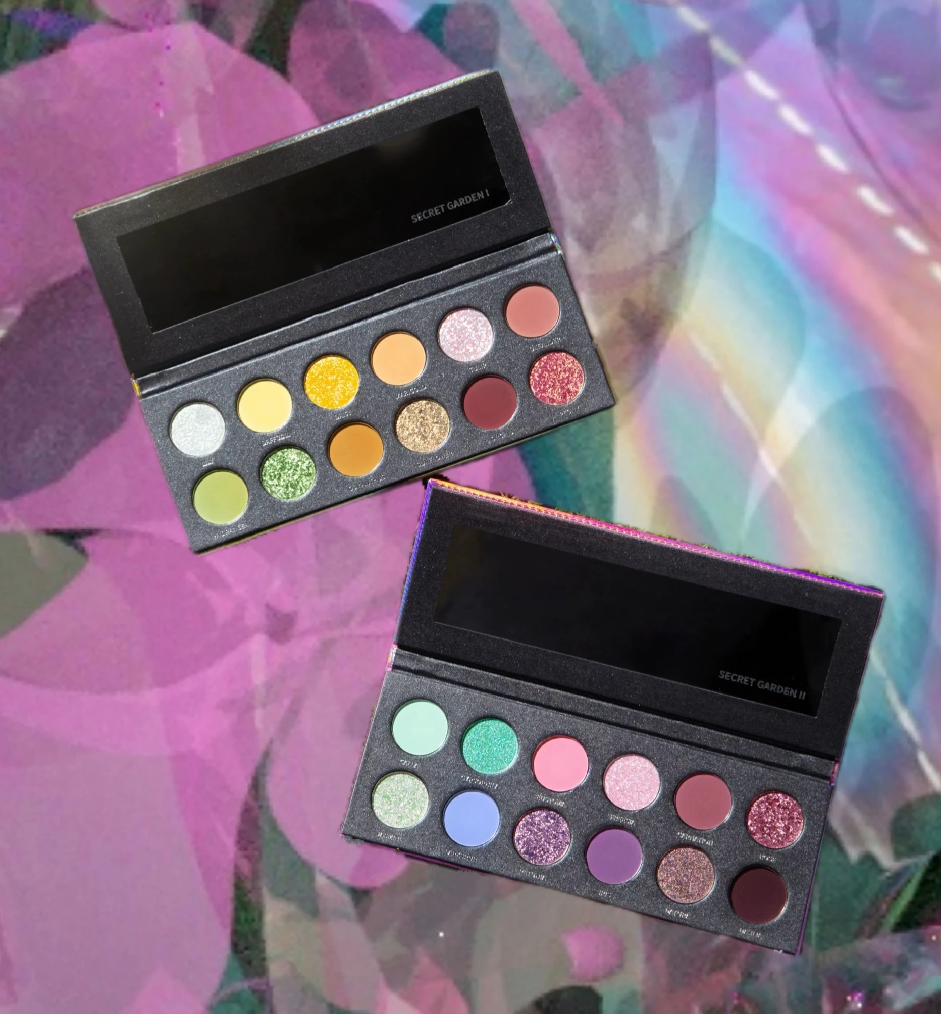 

KRYPTEIN Secret Garden 12 Color Eyeshadow Tray Fine Shimmer Matte Chameleon Eyeshadow Cosmetic