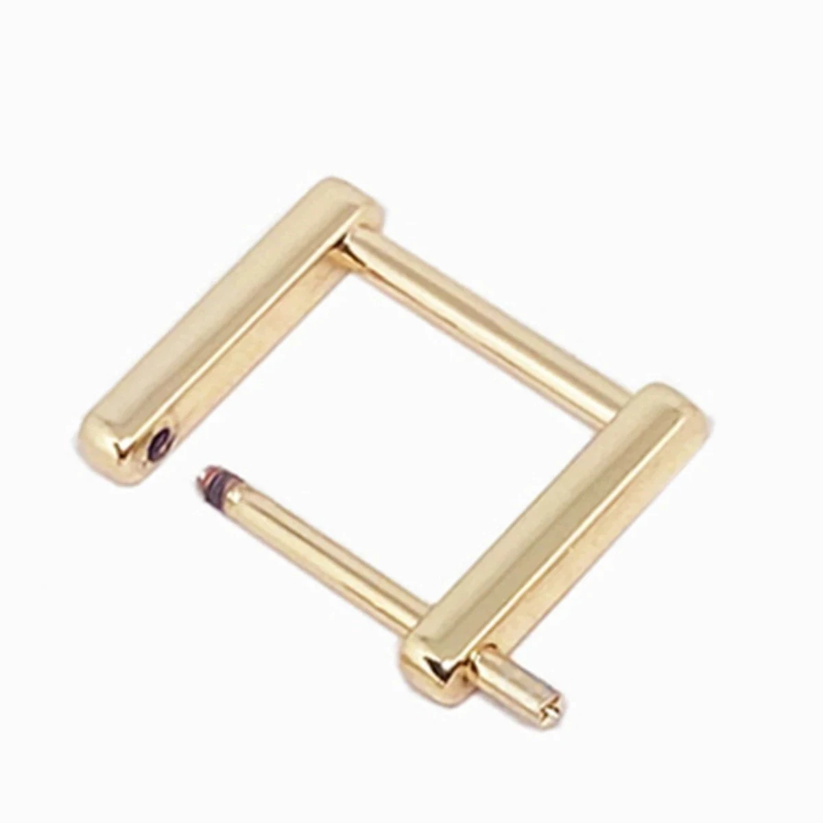 Metal Square Buckle Ring Luggage Removable Detachable Screws Buckles for Bag Hardware Accessories