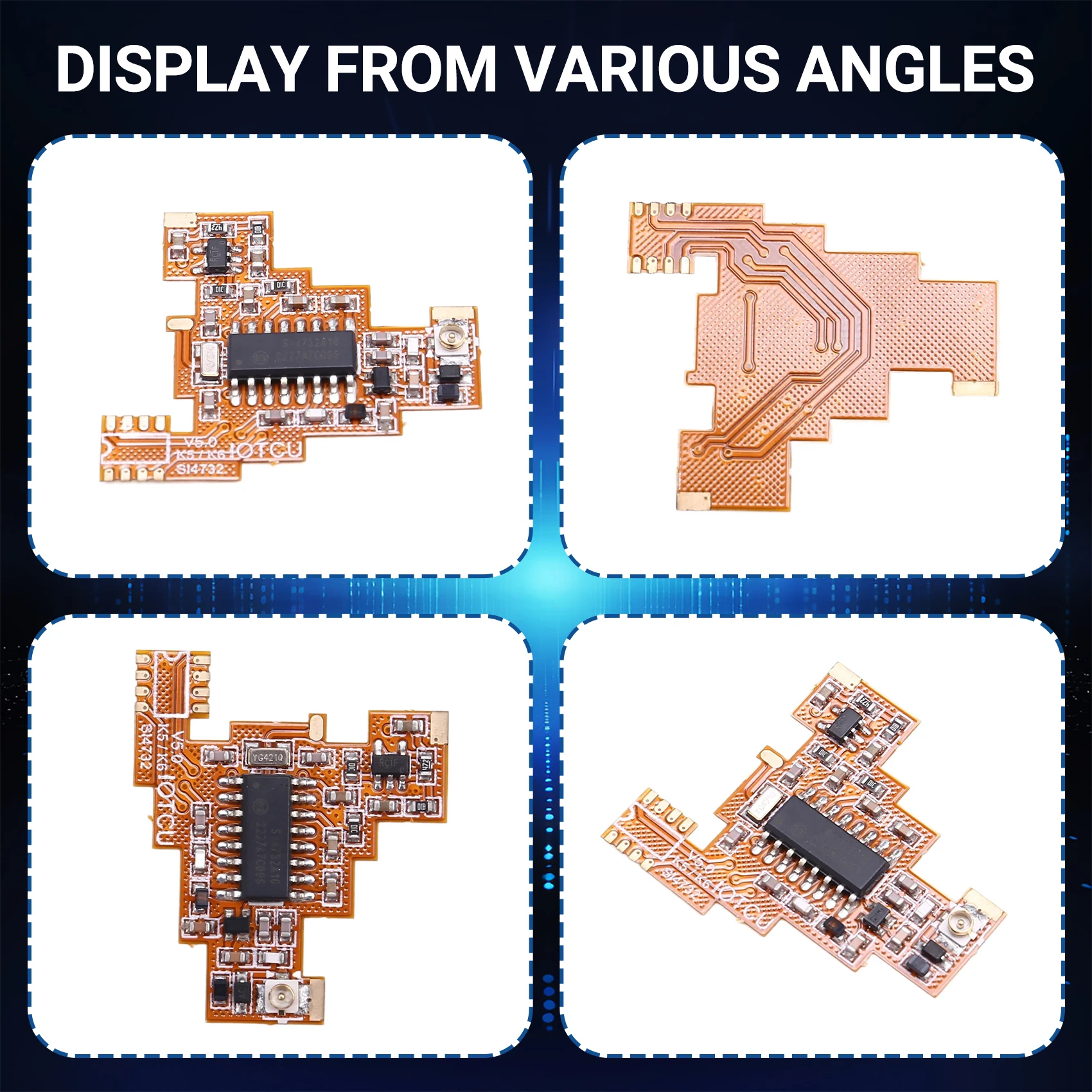 NewABNR For Quansheng Uv K5/K6 Shortwave Receiving Module Si4732 Chip for Uv K5/ K6 Walkie-Talkie Modification Module Antenna
