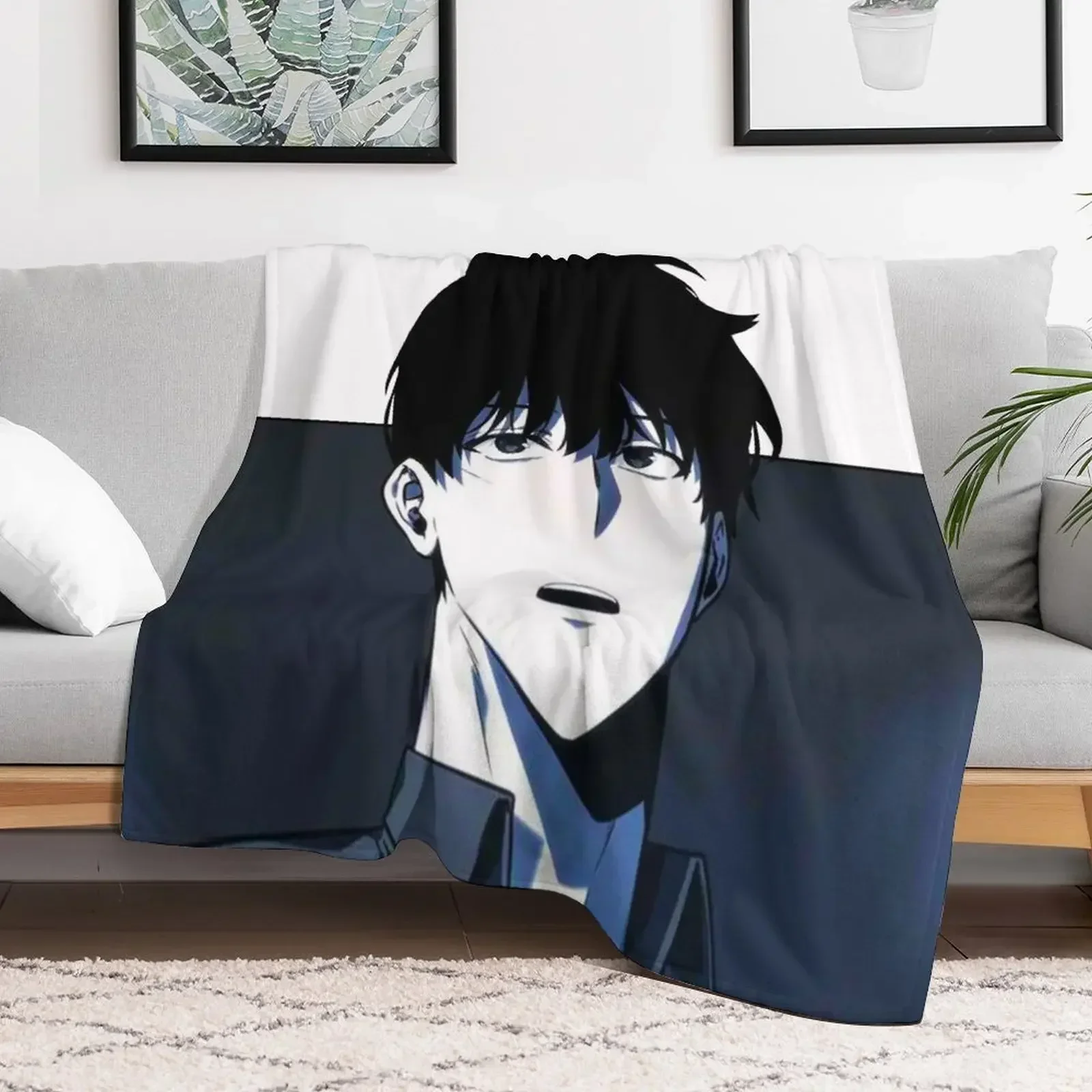 

Omniscient Reader's Viewpoint | Kim Dokja Throw Blanket bed plaid Baby Blankets warm for winter Hair anime Plaid Blankets