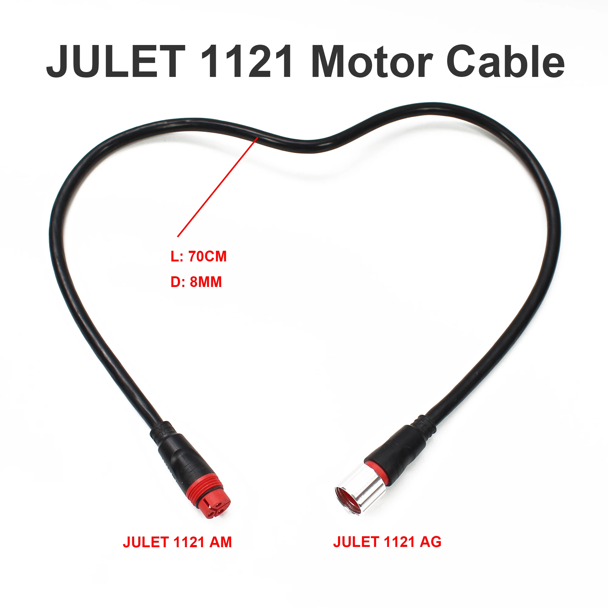 

Compatible JULET Motor Expansion Motor Cable 0.14 2.5 1121 AG-1121 AM 1M Metal Thread Is Locked