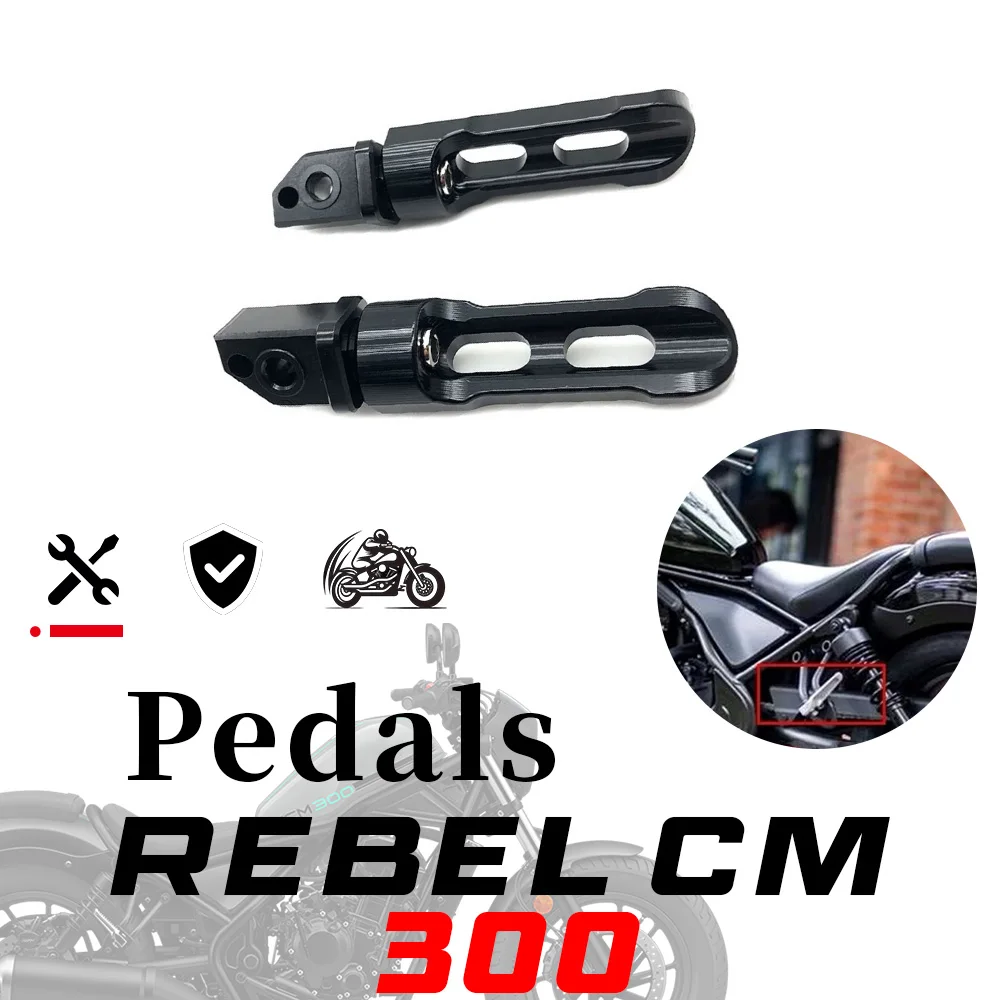 

Педаль заднего пассажира REBEL CM300 Удлиненные и расширенные подушечки для ног 300 СМ 300 см