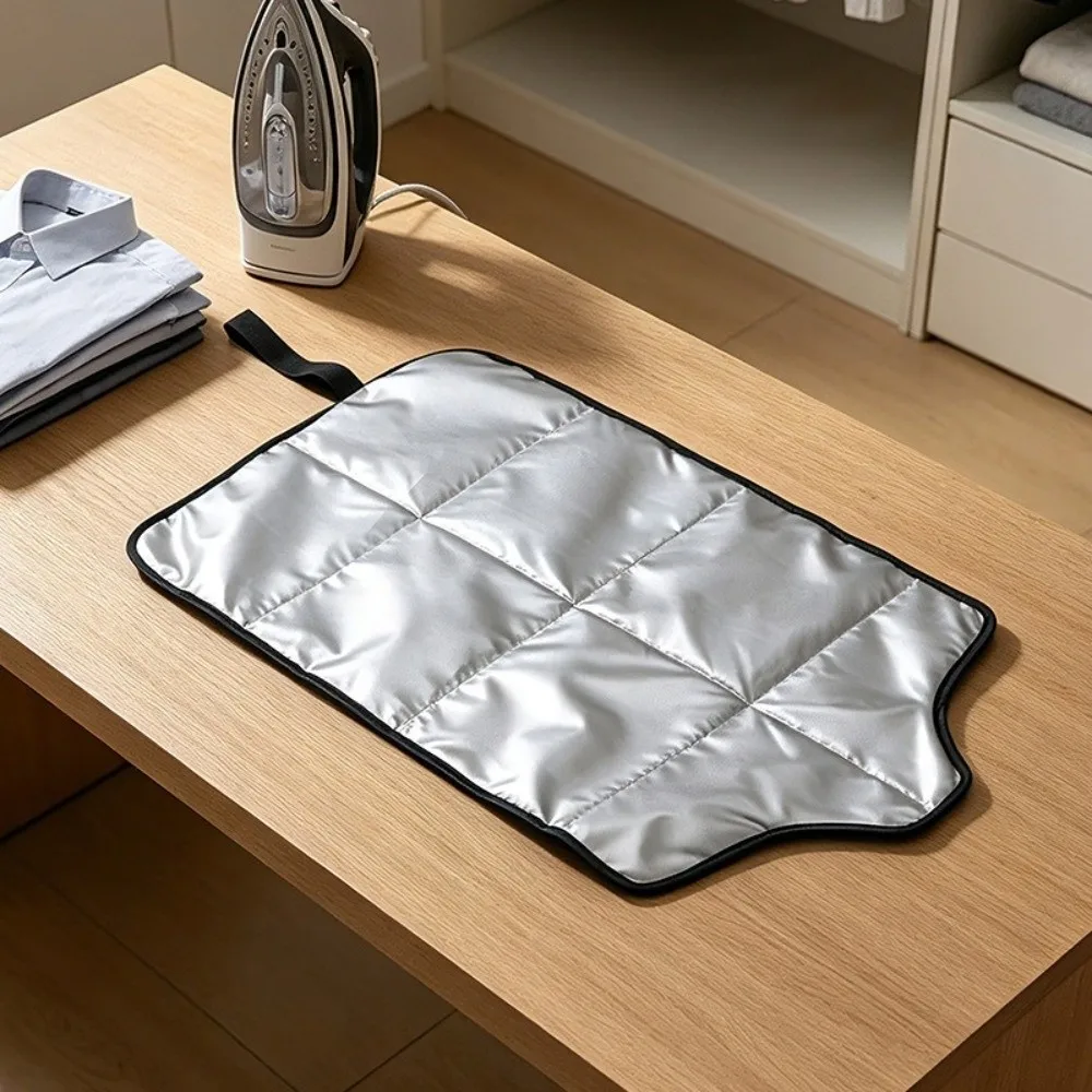 New Double Sided Ironing Pad Foldable Hanging Ironing Mat Portable Lightweight Clothes Wrinkle Remover for Clothes