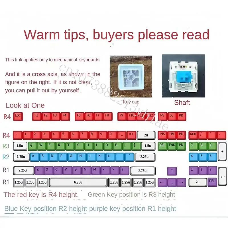 122 مفتاحًا متوفر في المخزون Kawaii Hatsune Miku keycap OEM ارتفاع شخصية أنيمي ملحقات لوحة المفاتيح المضادة للانزلاق مادة PBT مقاومة للاهتراء
