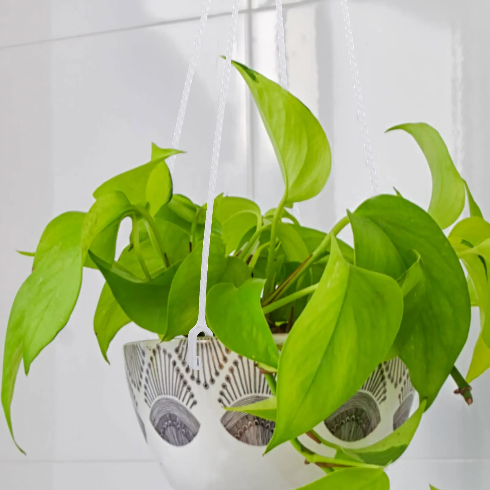 

5Pcs Hanging Basket Hooks Plastic Durable Flower Pot Hangers for Garden Balcony Outdoor Hanging Planter Hooks Flower Pot Hook