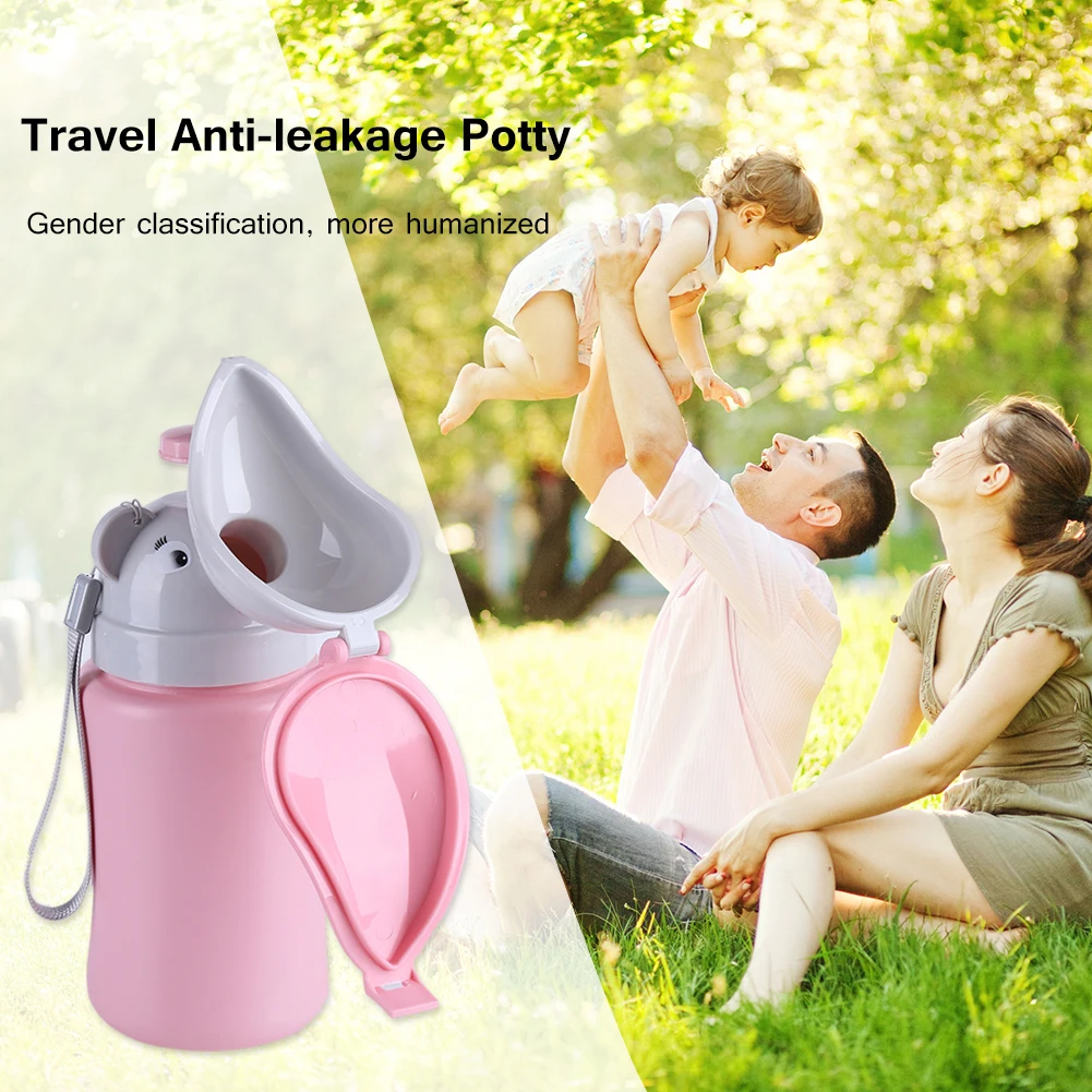 Portable Hygiene Toilet Urinal for Kids Children Boys Girls Pot Car Travel Anti-Leakage Potty for Outdoor Supplies