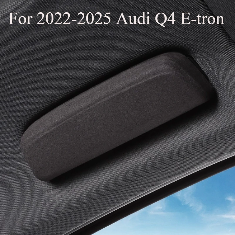 

Для Audi Q4 E-tron 2022-2025 замшевый держатель для хранения солнцезащитных очков | Органайзер для перчаток и солнцезащитного козырька