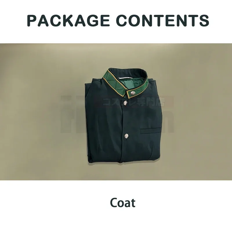 HOLOUN cortavientos Anime Kaji Ren Cosplay disfraz chaqueta Sophomore uniforme escolar Cos convención