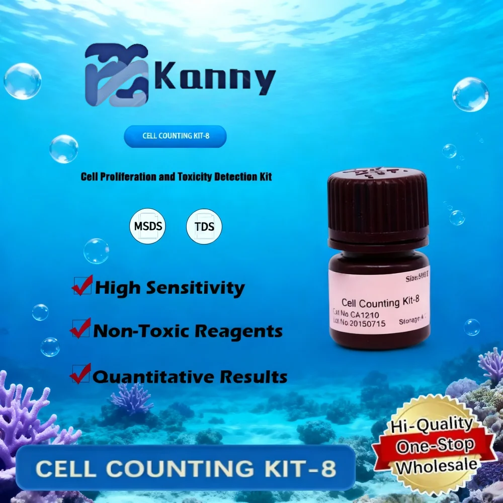 CELL COUNTING KIT-8 for Cell Proliferation and Cytotoxicity Assay in Laboratory Applications Original Produc