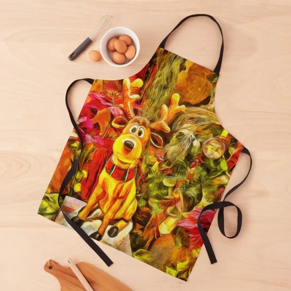 

Moose On The Loose Apron Manicurists For Kitchen Kitchen Tools Apron