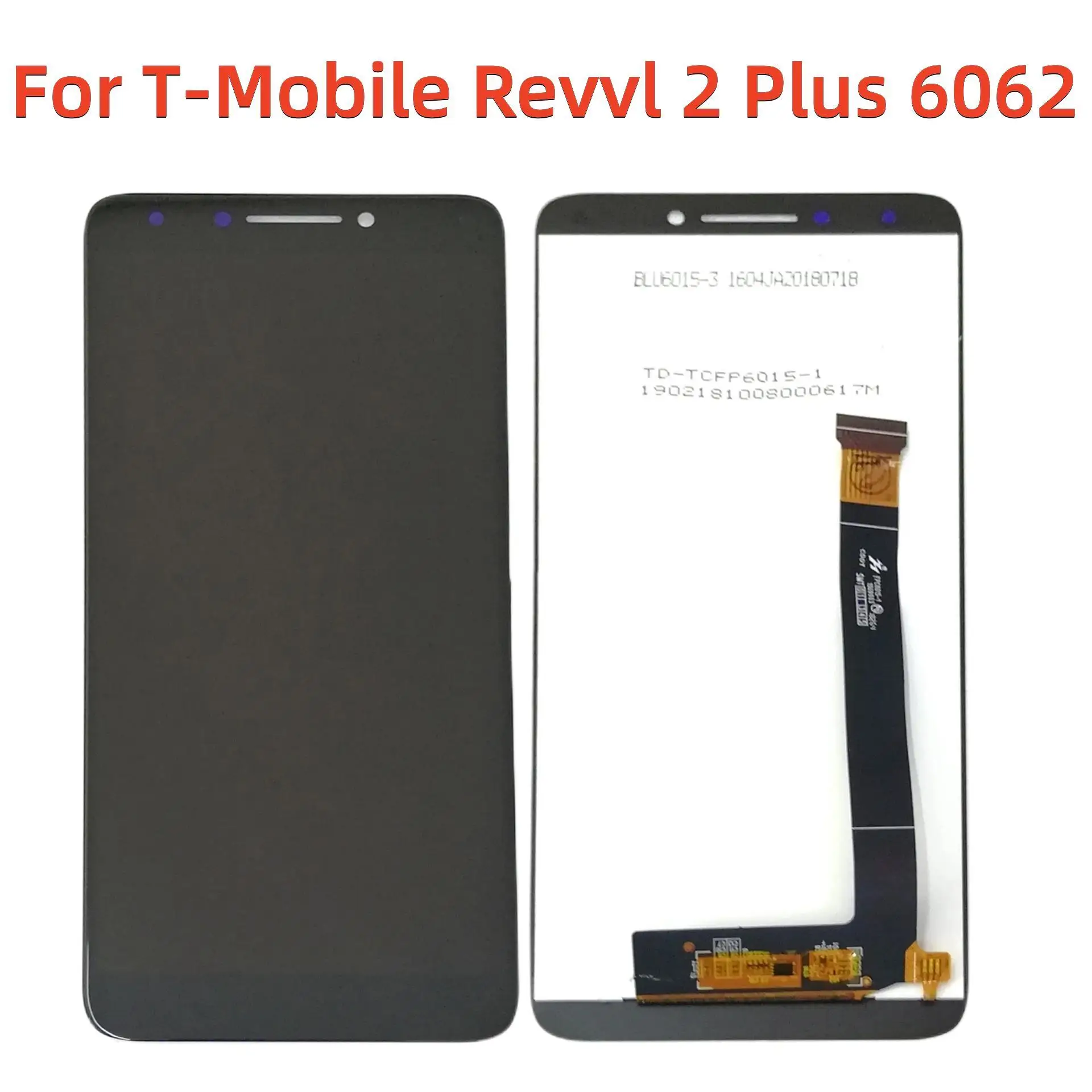 

For T-Mobile Revvl 2 Plus 6062 LCD Display Touch Screen Digitizer with Tools&3M