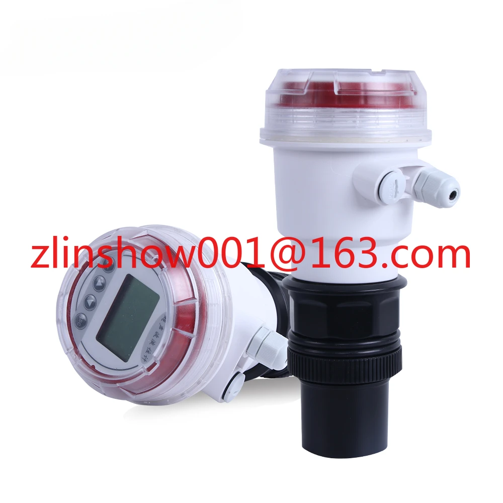 Industrial wastewater level transmitter hot selling ultrasonic tank liquid liquefaction sensor 20m