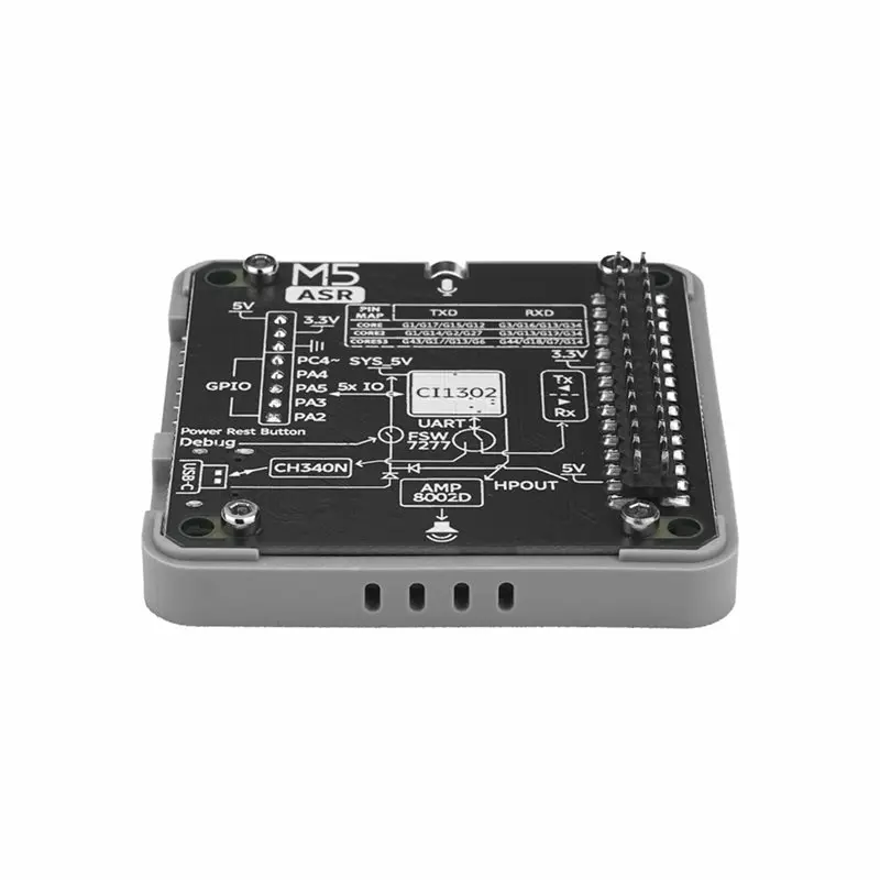 ASR Module AI Intelligent Offline Voice Module Built-In AEC For AI Assistants, Smart Homes view 3
