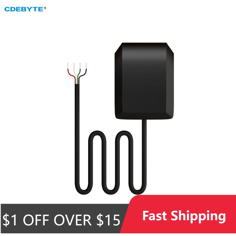 GNSS BDS/GPS/GLONASS Multimode Satellite Positioning Module TTL UART CDEBYTE E108-GN03G-TTL Ceramic Antenna Small Size